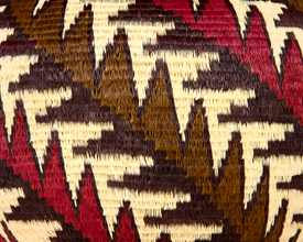 Colorful Geometric Basket #6213