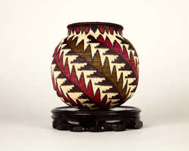 Colorful Geometric Basket #6213