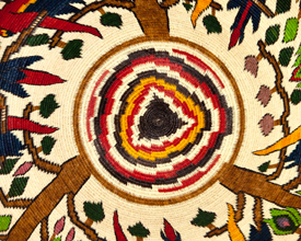 Pictorial Basket #6230