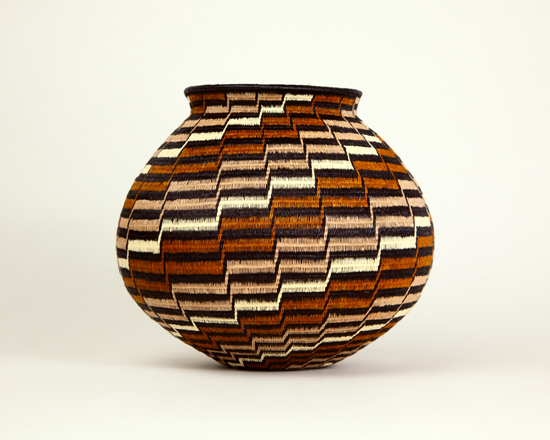 Colorful Geometric Basket #6234
