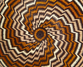 Colorful Geometric Basket #6234