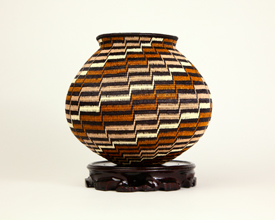 Colorful Geometric Basket #6234