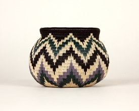 Colorful Geometric Basket #6245