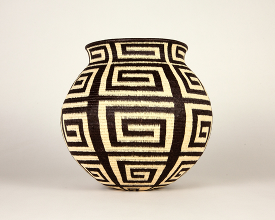 Black & White Basket #6252