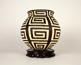Black & White Basket #6252