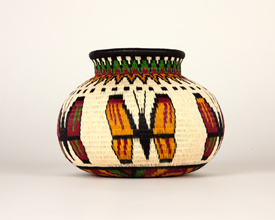 Pictorial Basket #6258