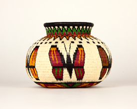 Pictorial Basket #6258