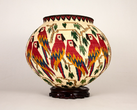 Pictorial Basket #6280