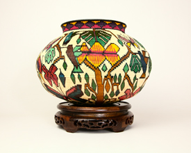 Pictorial Basket #6281