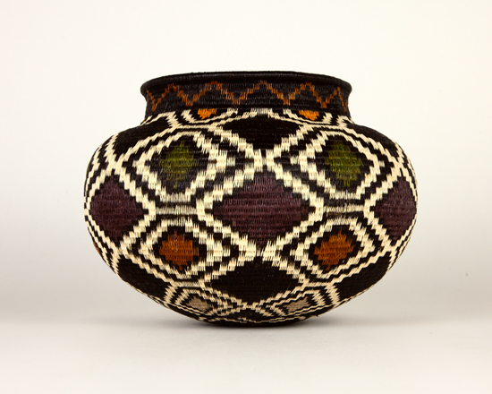 Colorful Geometric Basket #6313