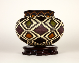 Colorful Geometric Basket #6313