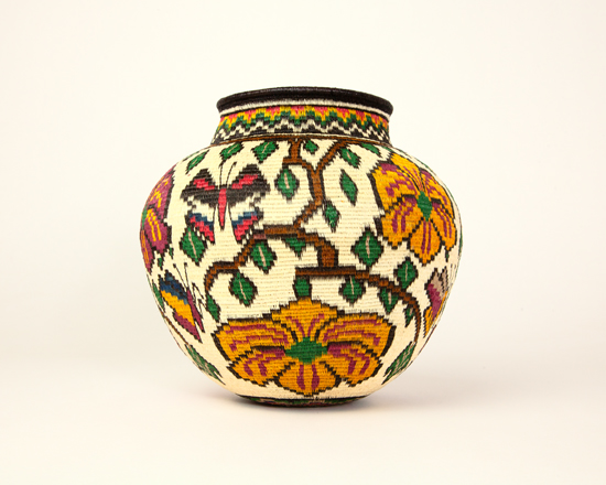 Pictorial Basket #6640