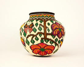 Pictorial Basket #6640