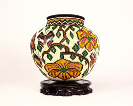 Pictorial Basket #6640