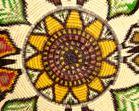 Pictorial Basket #6641