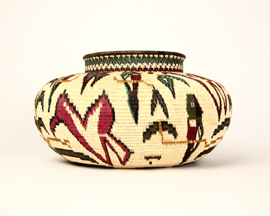 Pictorial Basket #6647