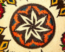 Pictorial Basket #6736