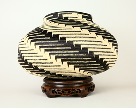 Black & White Basket #6758