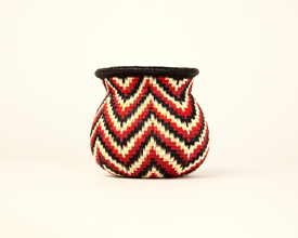 Colorful Geometric Basket #6781