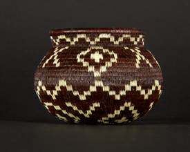 Black & White Basket #6825