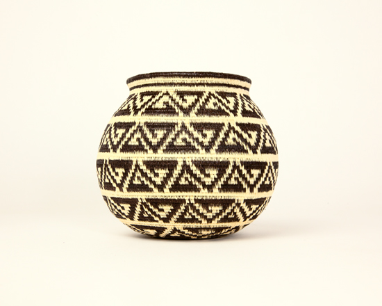 Black & White Basket #6833
