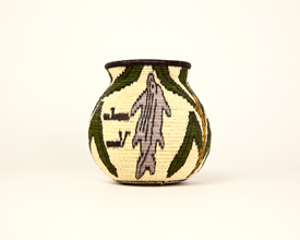 Pictorial Basket #6841