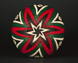 Colorful Geometric Basket #6059