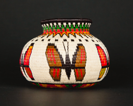 Pictorial Basket #6258