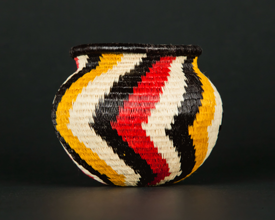 Colorful Geometric Basket #6289