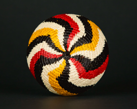 Colorful Geometric Basket #6289