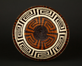 Colorful Geometric Basket #6315