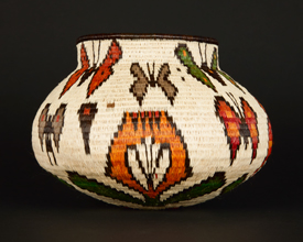 Pictorial Basket #6675