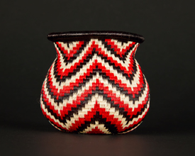 Colorful Geometric Basket #6781
