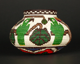 Pictorial Basket #7886