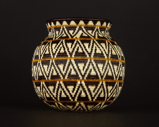 Colorful Geometric Basket #7198