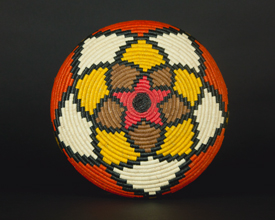 Colorful Geometric Basket #7397