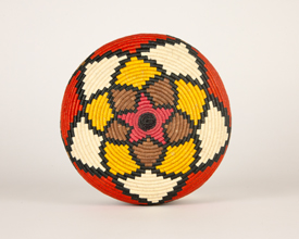 Colorful Geometric Basket #7397