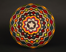 Colorful Geometric Basket #7566
