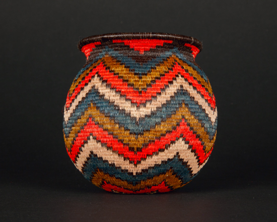 Colorful Geometric Basket #7727