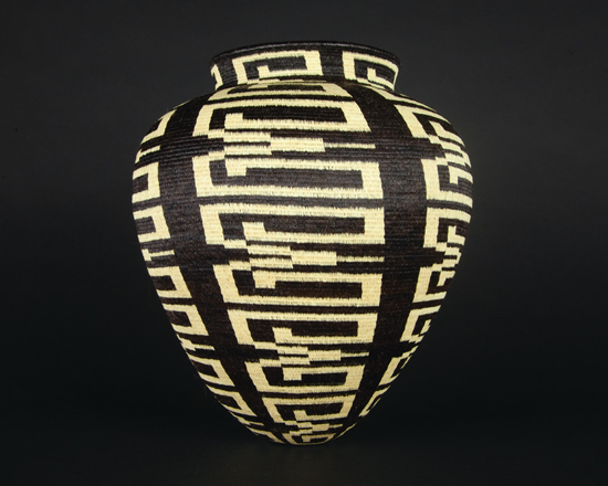 Black & White Basket #7947