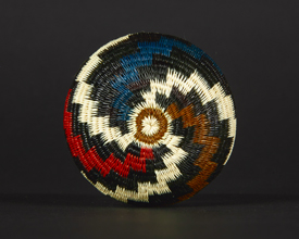 Colorful Geometric Basket #7959
