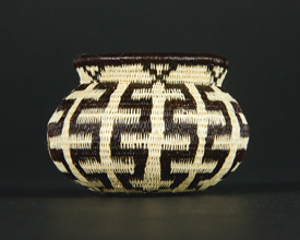 Black & White Basket #7988