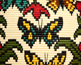 Pictorial Basket #8239