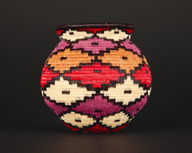 Colorful Geometric Basket #8146