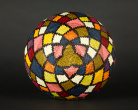 Colorful Geometric Basket #8600