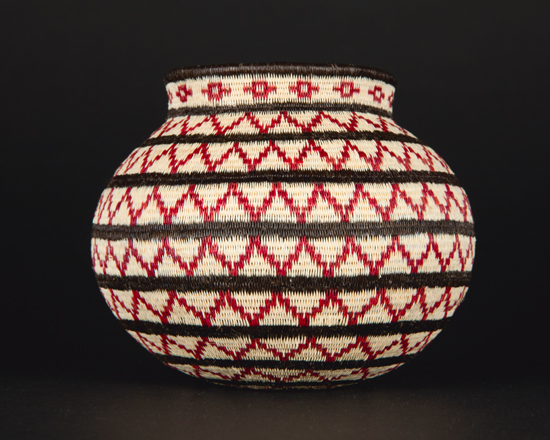 Colorful Geometric Basket #8678