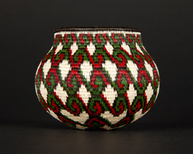 Colorful Geometric Basket #8682