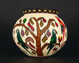 Pictorial Basket #8728