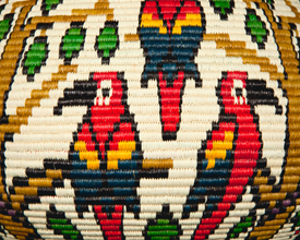 Pictorial Basket #8731