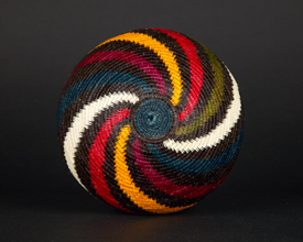 Colorful Geometric Basket #8836